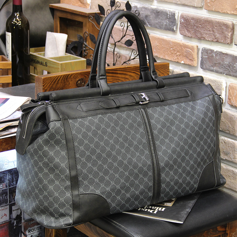 Luxury Bags For Men - Mode geruite reistas Heren handtas Grote