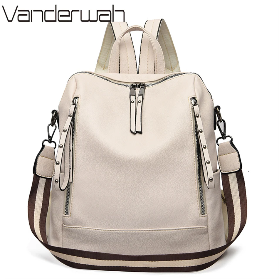 Luxury Bags Women Brands - Merk Luxe Rugzakken Zacht Leer Waterdichte