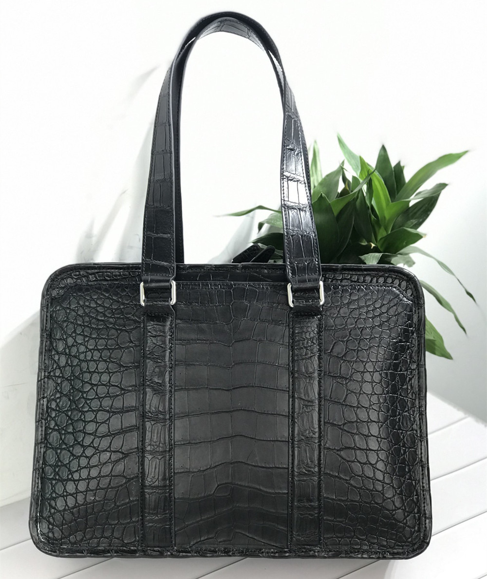 Luxury Bags For Men - Nieuwe Krokodillenleer Laptoptas Echt Krokodillenleer Heren