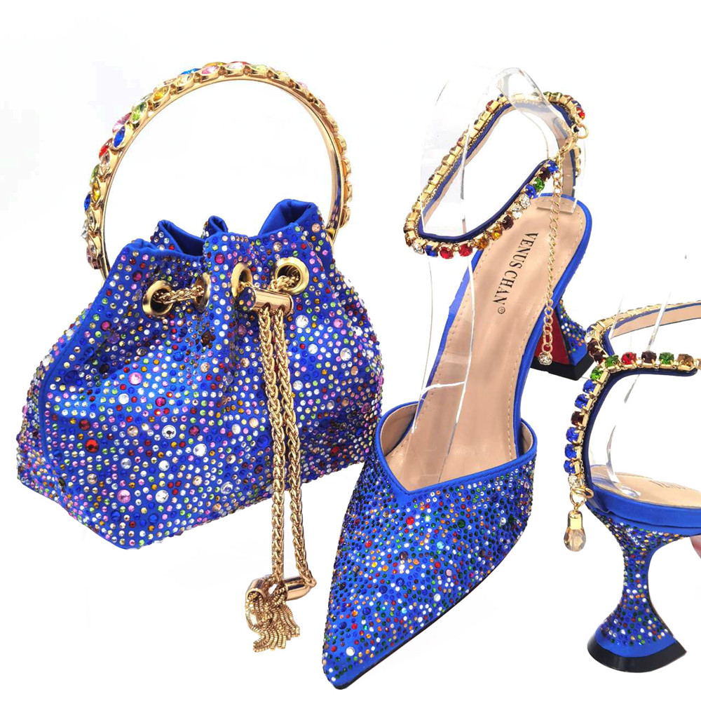 Luxury Bags Blue - 2024 Italiaanse Design Luxe Dames Puntige