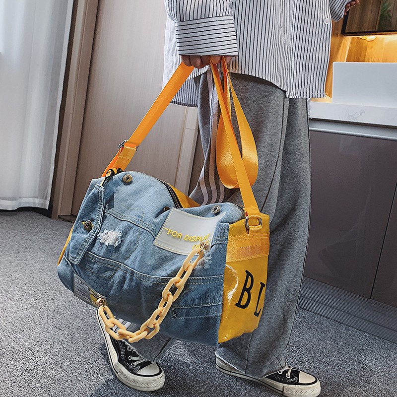 Mode Denim Vrouwen Schoudertas - Luxury Bags Blue recensie en prijs