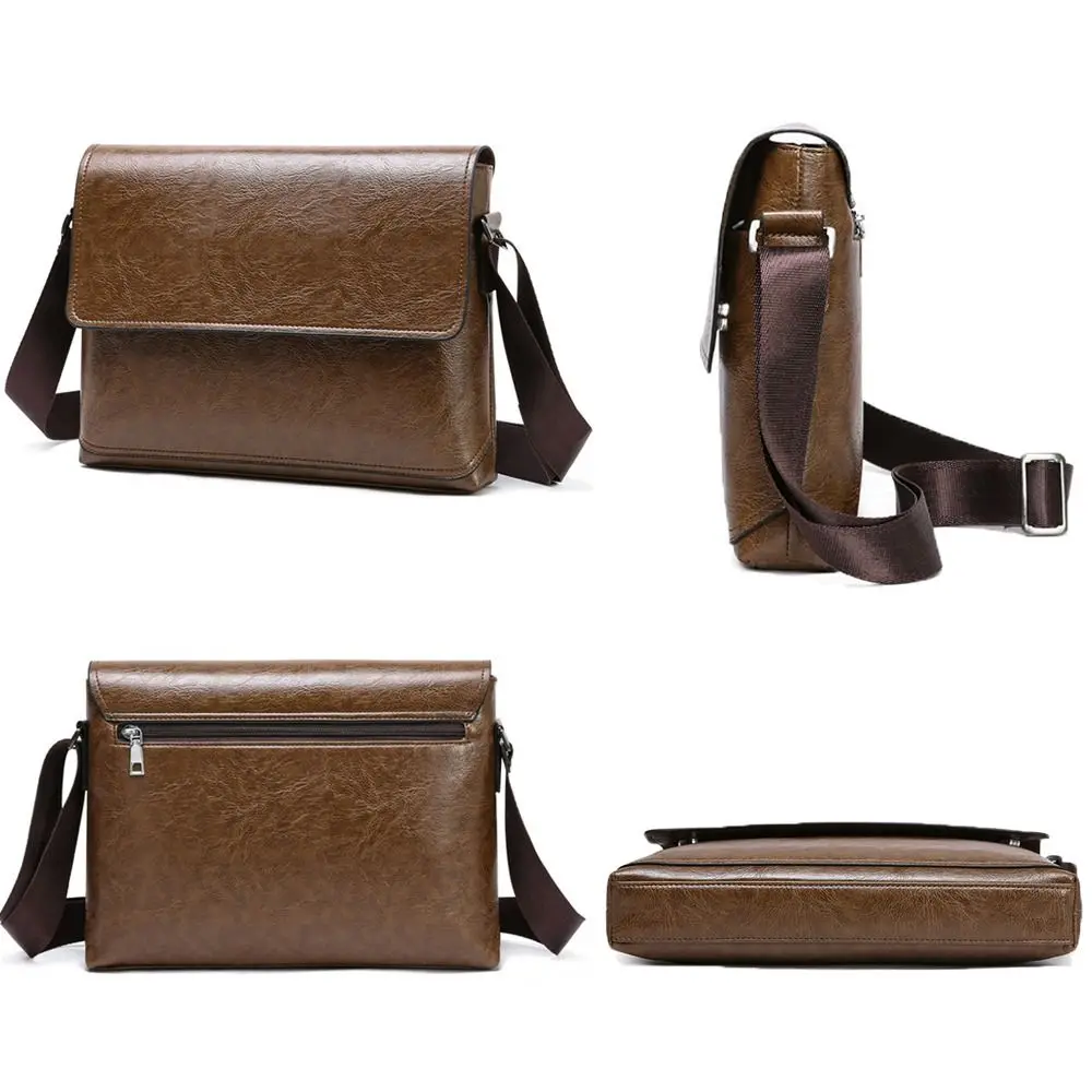 Luxe PU lederen crossbodytas M - Luxury Bags For Men recensie en prijs