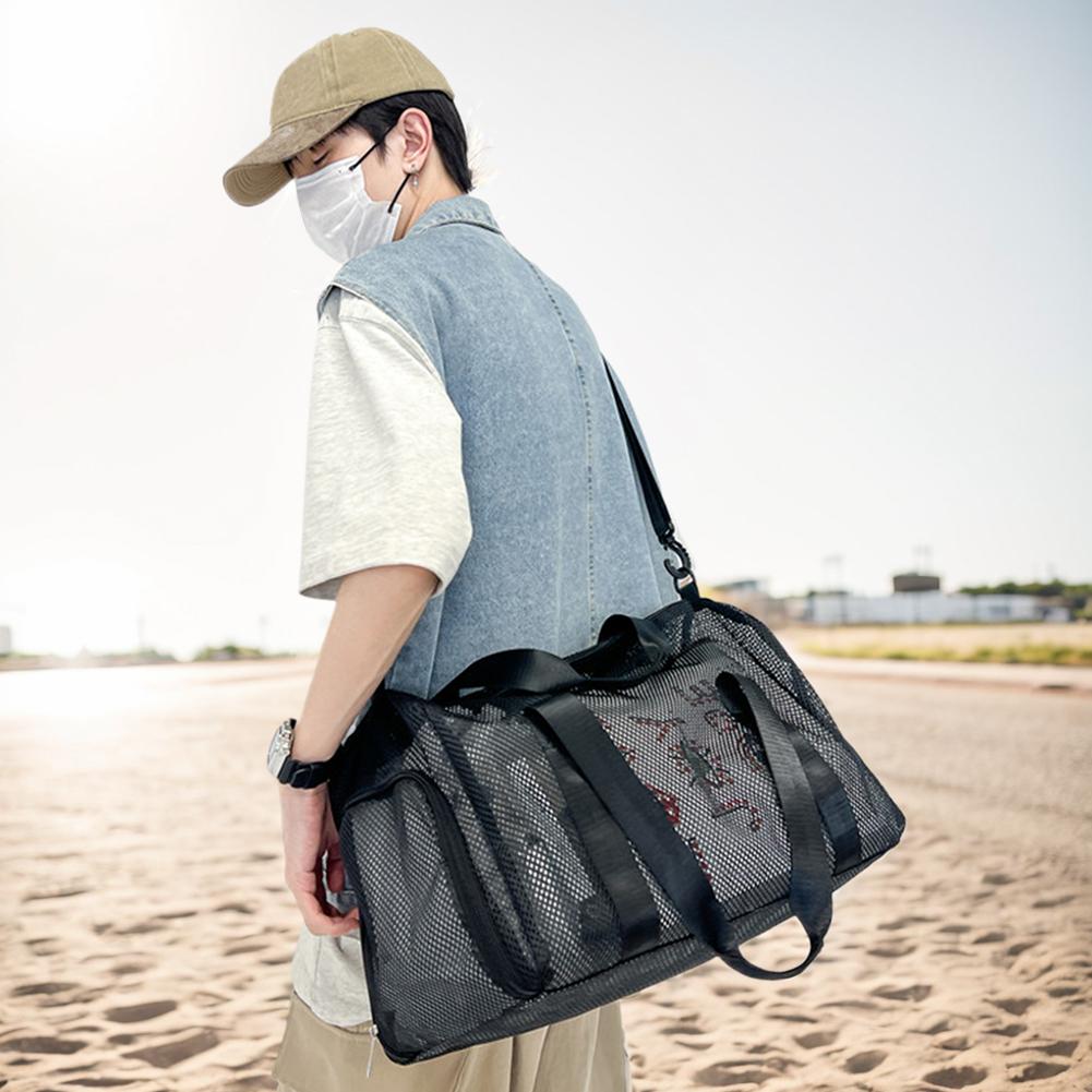 Mesh reistas weekendtas met sc - Weekender Bag Duffle recensie en prijs