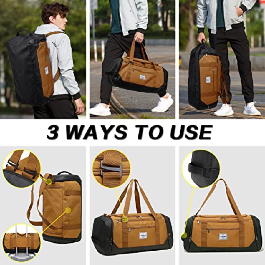 Reistas voor heren 40L, medium - Weekender Bag Duffle recensie en prijs