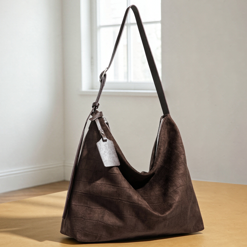 Faux Suède Tote Bags voor Dame - Luxury Bags Vintage recensie en prijs