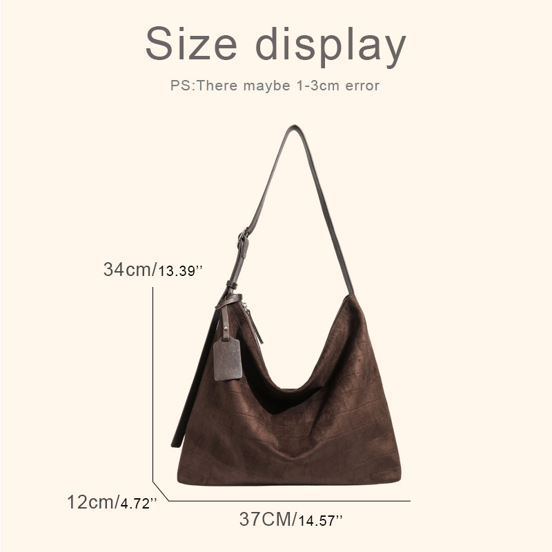 Faux Suède Tote Bags voor Dame - Luxury Bags Vintage recensie en prijs