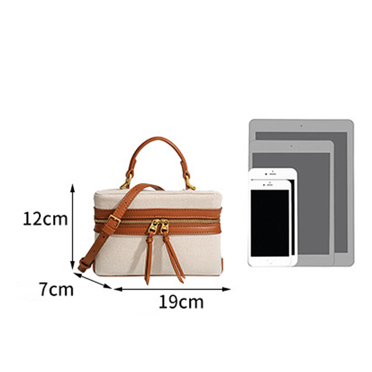 Dames retro canvas gesplitste  - Luxury Bags Jacquemus recensie en prijs