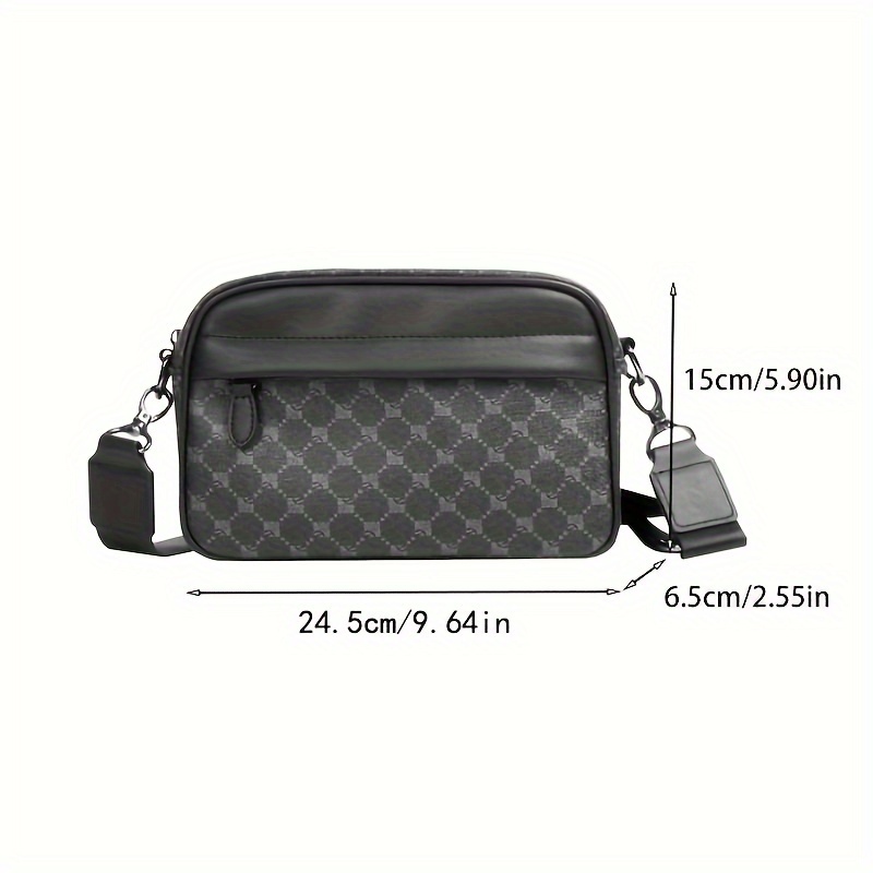 Heren klassieke PU crossbody c - Luxury Bags For Men recensie en prijs