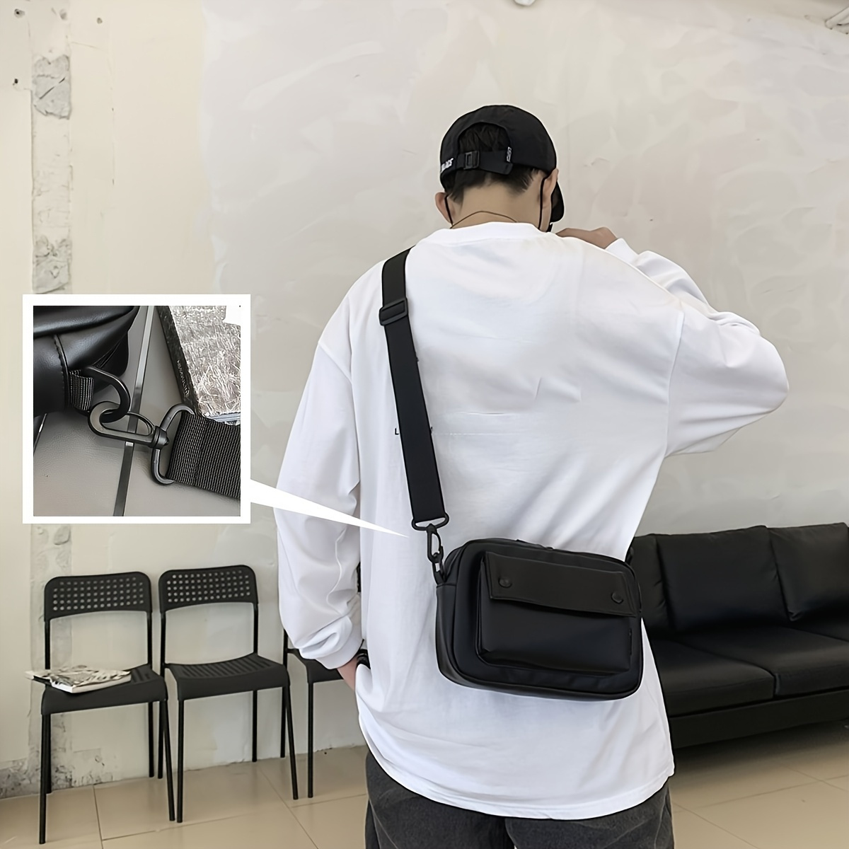 Werkstijl tas Kleine schoudert - Luxury Bags For Men recensie en prijs