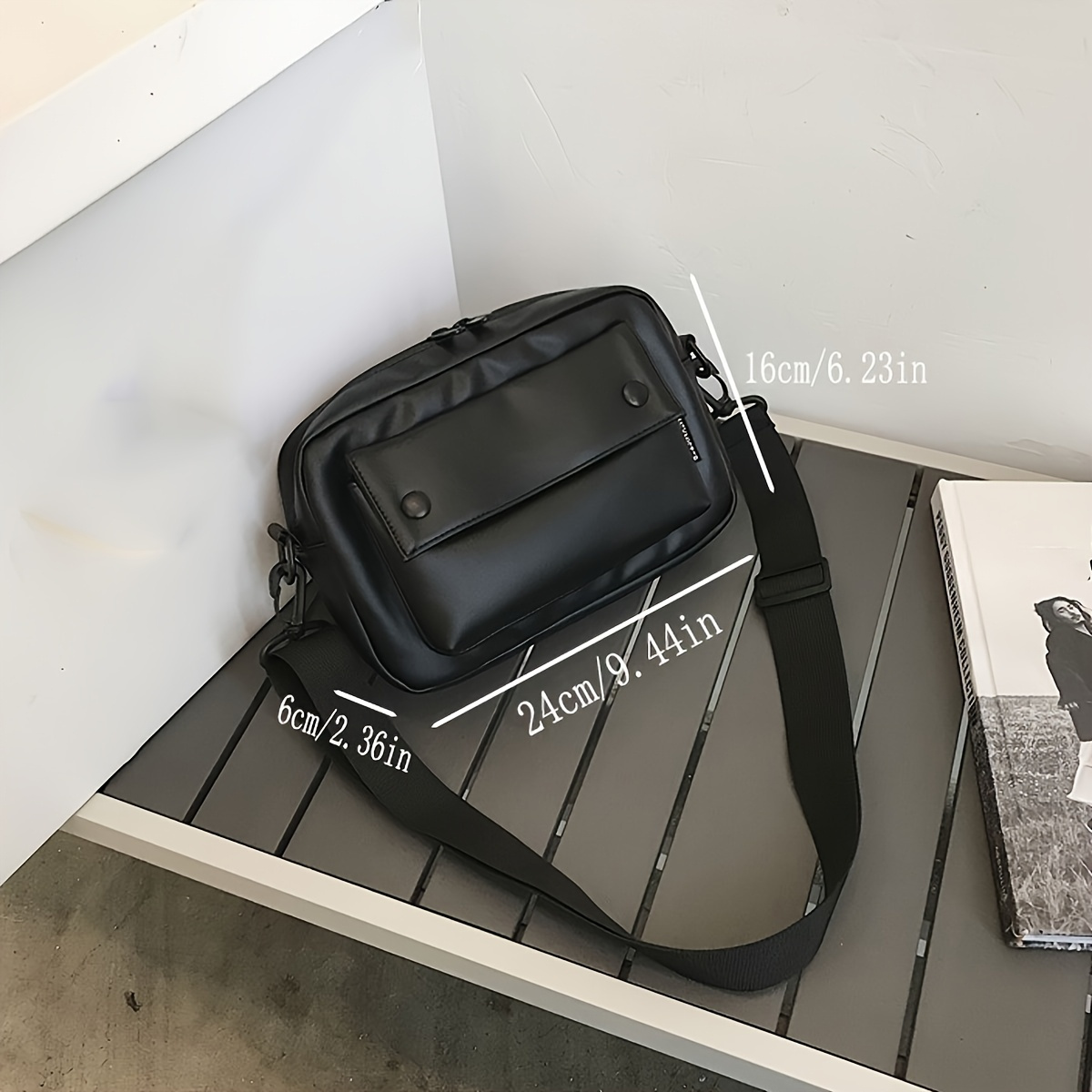 Werkstijl tas Kleine schoudert - Luxury Bags For Men recensie en prijs