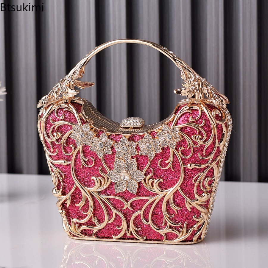 Uitgeholde metalen avondtassen - Luxury Bag Collection recensie en prijs