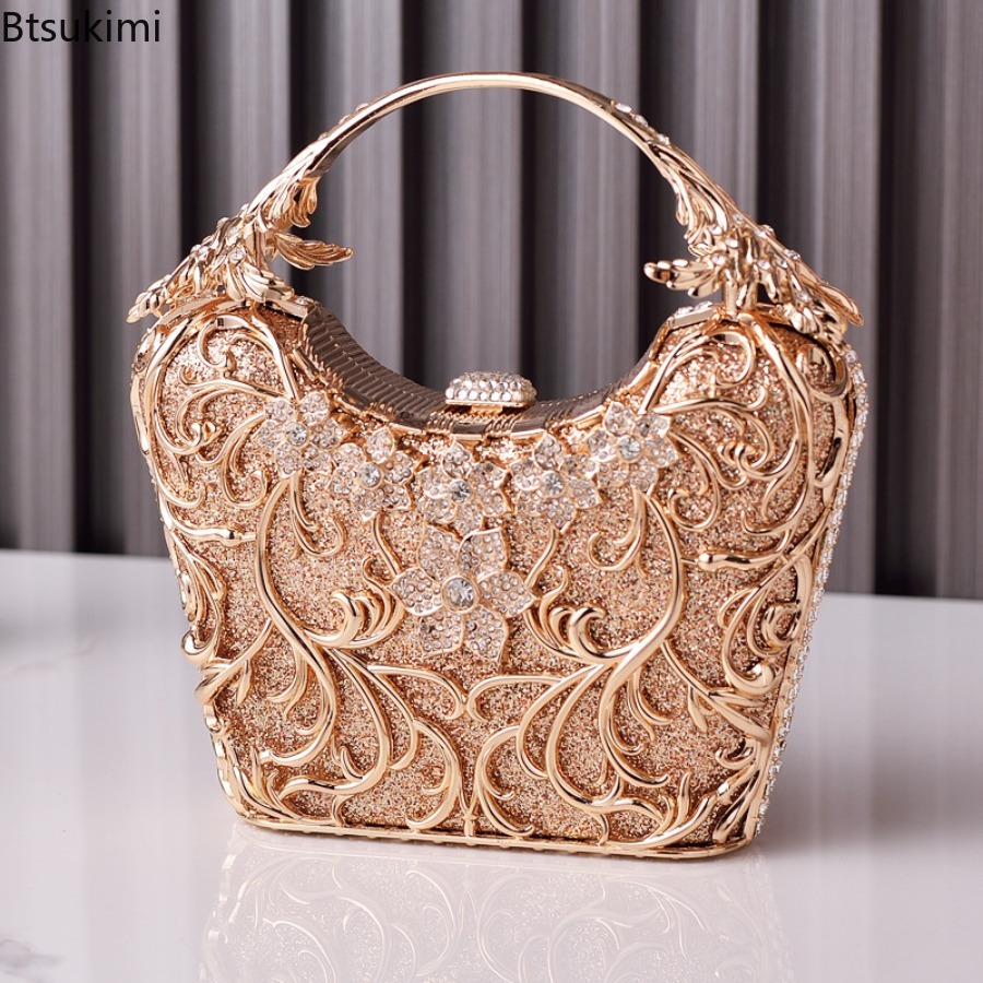 Uitgeholde metalen avondtassen - Luxury Bag Collection recensie en prijs