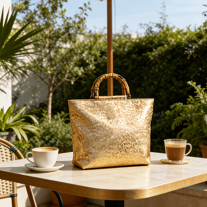 Lichte luxe metallic gouden ja - Luxury Bag Collection recensie en prijs