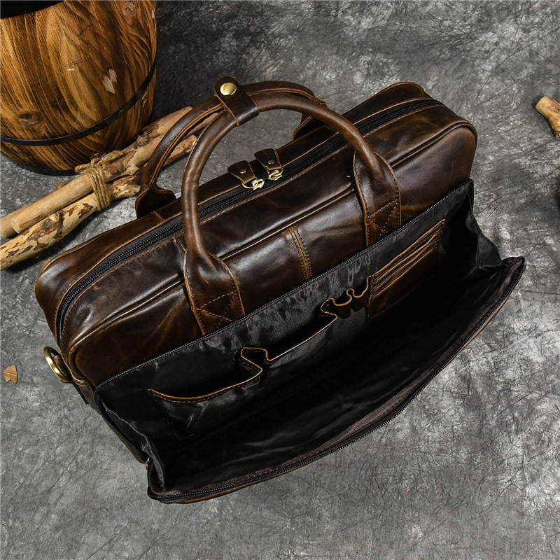 Luxe Lederen Handtas Voor Mann - Luxury Bags For Men recensie en prijs