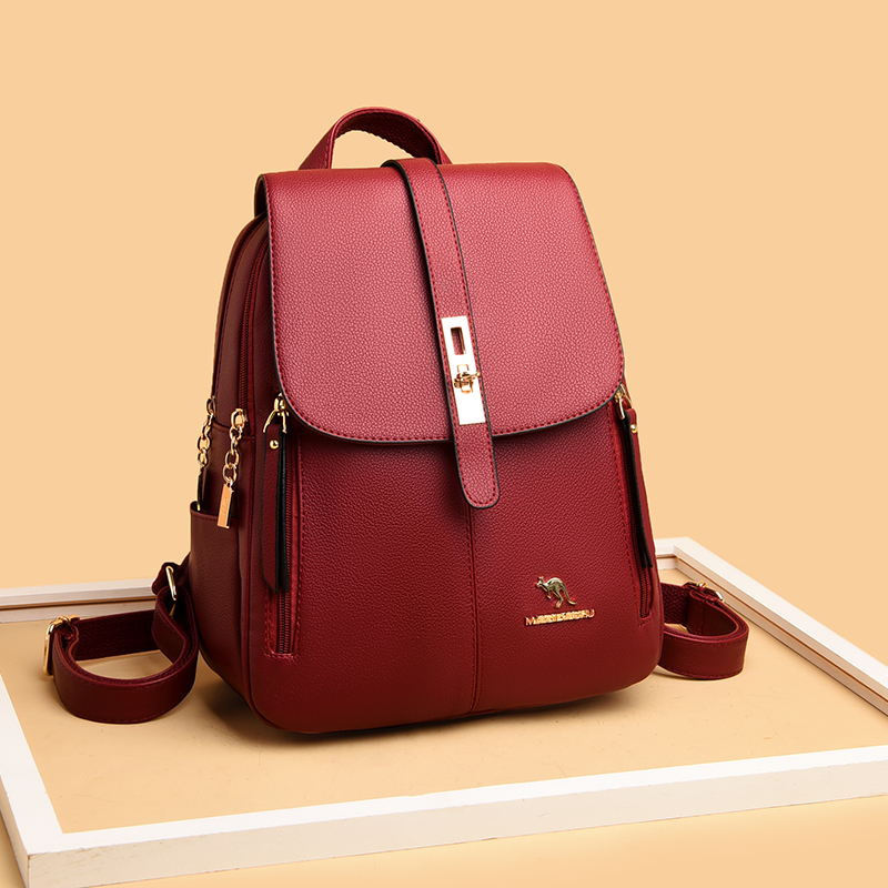Luxe Vrouwen Lederen Rugzakken - Luxury Bags Vintage recensie en prijs