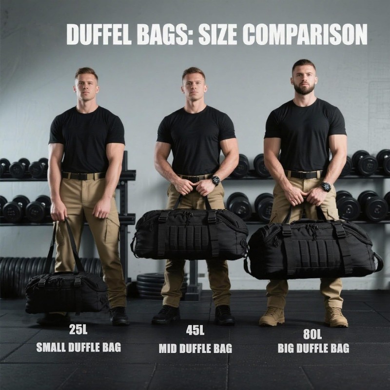 LQARMY 25L 45L 80L Sport Reist - Weekender Bag Duffle recensie en prijs