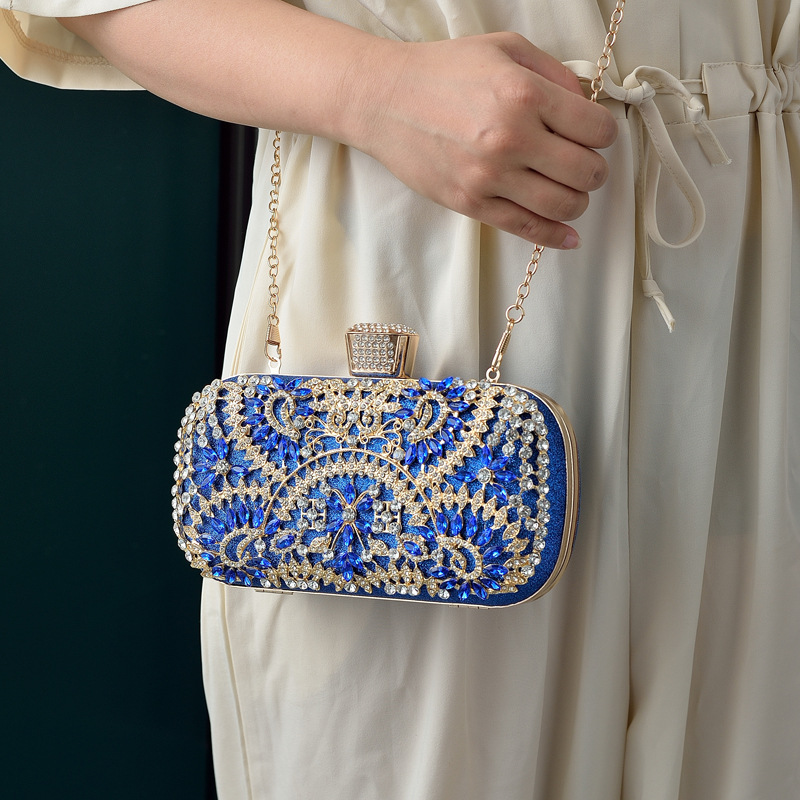 Vrouwen clutch party luxe blau - Luxury Bags Blue recensie en prijs