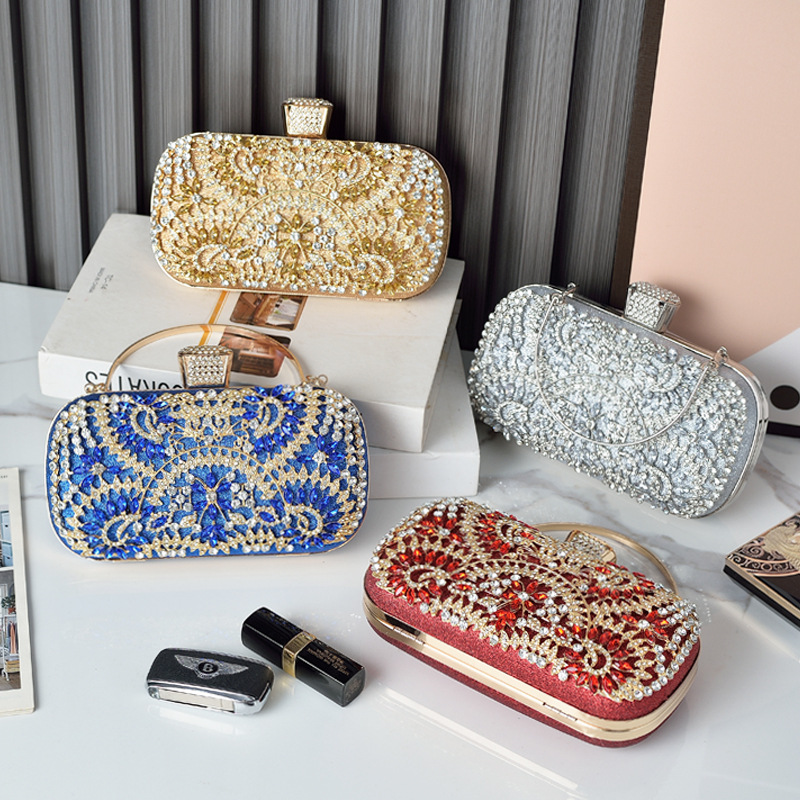 Vrouwen clutch party luxe blau - Luxury Bags Blue recensie en prijs