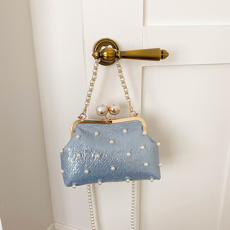 Glitter Pearl Decor Kiss Lock  - Luxury Bags That Are Affordable recensie en prijs